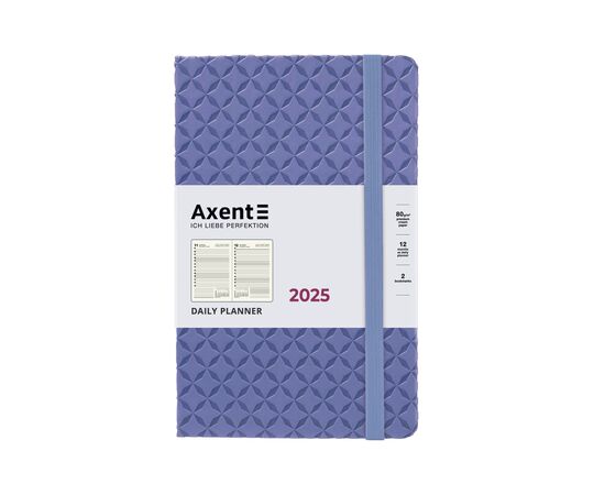Еженедельник Axent датированный 2025 Partner Gently 145х210 мм, сиреневый (8822-25-02-A), изображение 2