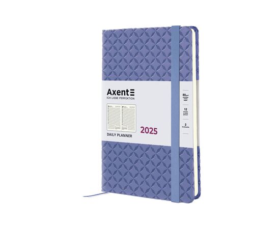 Еженедельник Axent датированный 2025 Partner Gently 145х210 мм, сиреневый (8822-25-02-A)