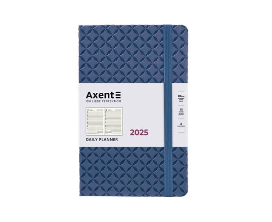 Еженедельник Axent датированный 2025 Partner Gently 145х210 мм, темное море (8822-25-05-A), изображение 2