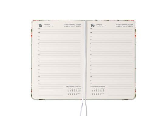 Еженедельник Axent датированный 2025 Laura Ashley A5, Timeless (8901-25-1-A-LA), изображение 3 Еженедельник Axent датированный 2025 Laura Ashley A5, Timeless (8901-25-1-A-LA), изображение 3