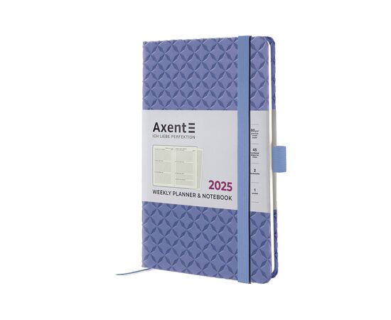 Тижневик Axent датований 2025 Partner Gently 125х195 мм, бузковий (8522-25-02-A)