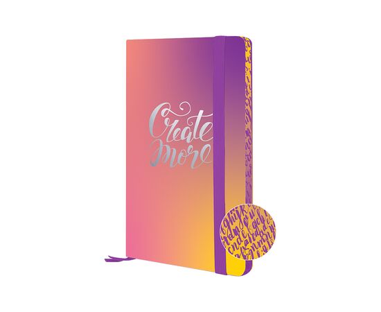 Еженедельник Axent датированный 2025 Partner Gradient Soft 125х195 мм, Create (8523-25-3-A), изображение 3