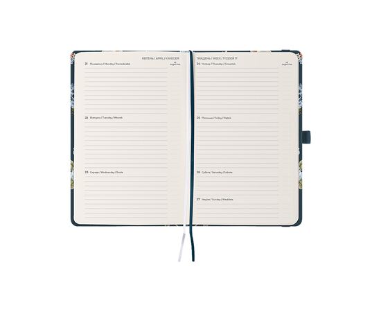Еженедельник Axent датированный 2025 Partner Laura Ashley 125х195 мм, Gorgeous (8524-25-2-A-LA), изображение 3 Еженедельник Axent датированный 2025 Partner Laura Ashley 125х195 мм, Gorgeous (8524-25-2-A-LA), изображение 3
