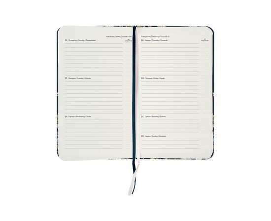 Еженедельник Axent датированный 2025 Pocket Laura Ashley 90х150 мм, Gorgeous (8525-25-2-A-LA), изображение 3 Еженедельник Axent датированный 2025 Pocket Laura Ashley 90х150 мм, Gorgeous (8525-25-2-A-LA), изображение 3