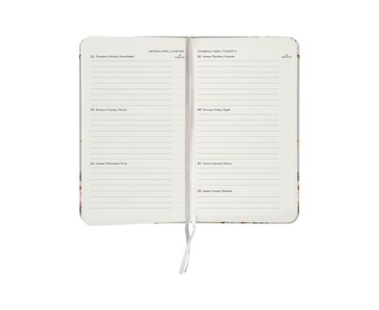 Еженедельник Axent датированный 2025 Pocket Laura Ashley 90х150 мм, Timeless (8525-25-1-A-LA), изображение 3 Еженедельник Axent датированный 2025 Pocket Laura Ashley 90х150 мм, Timeless (8525-25-1-A-LA), изображение 3