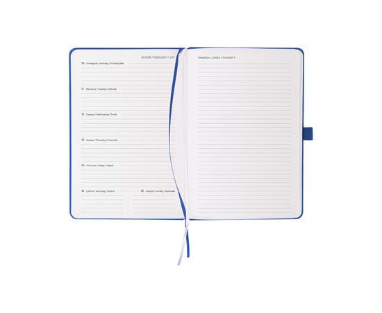 Еженедельник Axent датированный 2025 Prime Strong 145х210 мм, классический синий (8507-25-38-A), изображение 9 Еженедельник Axent датированный 2025 Prime Strong 145х210 мм, классический синий (8507-25-38-A), изображение 9