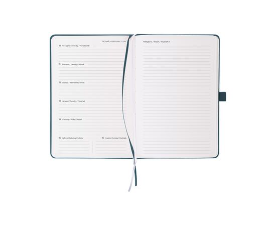 Еженедельник Axent датированный 2025 Prime Strong 145х210 мм, малахитовый (8507-25-31-A), изображение 9