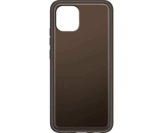 Чехол для мобильного телефона Samsung A03 Soft Clear Cover Black (EF-QA035TBEGRU)