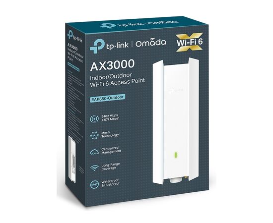Точка доступа Wi-Fi TP-Link EAP650-Outdoor, изображение 5 Точка доступа Wi-Fi TP-Link EAP650-Outdoor, изображение 5
