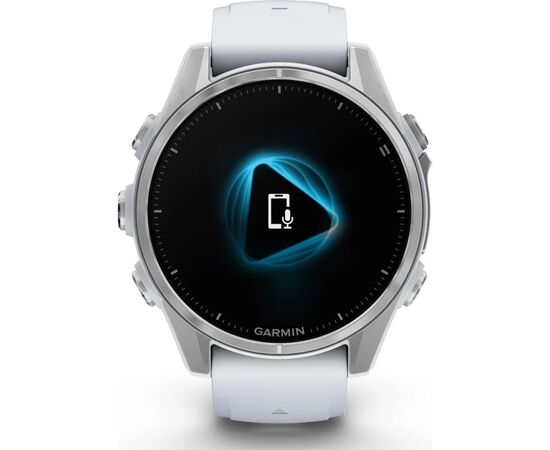 Смарт-часы Garmin fenix 8 43mm, AMOLED, Glass, BareSS/Whitestone, WhitestoneBn (010-02903-00), изображение 2 Смарт-часы Garmin fenix 8 43mm, AMOLED, Glass, BareSS/Whitestone, WhitestoneBn (010-02903-00), изображение 2