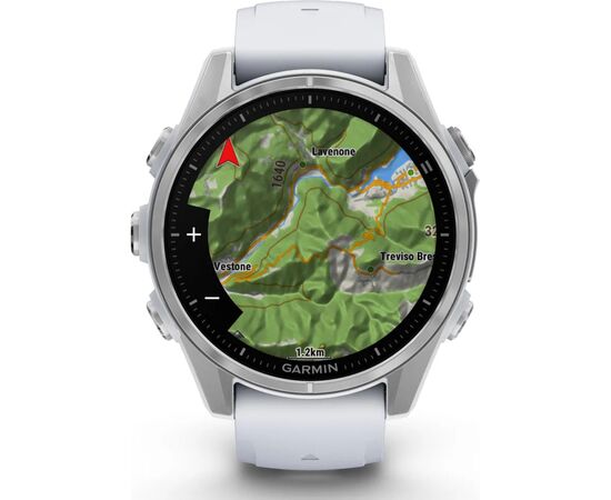 Смарт-часы Garmin fenix 8 43mm, AMOLED, Glass, BareSS/Whitestone, WhitestoneBn (010-02903-00), изображение 7 Смарт-часы Garmin fenix 8 43mm, AMOLED, Glass, BareSS/Whitestone, WhitestoneBn (010-02903-00), изображение 7