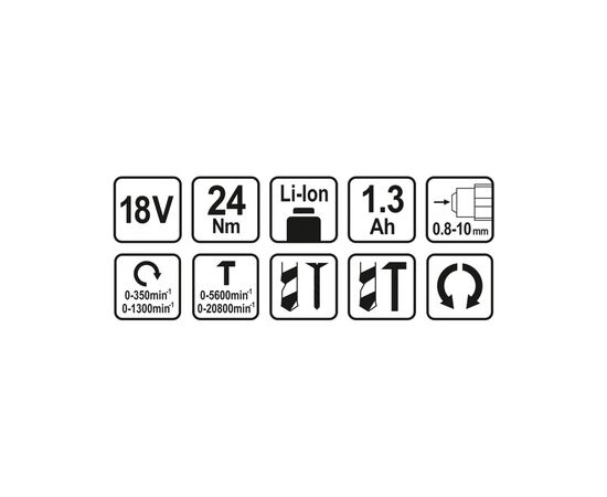 Шуруповерт Sthor 78974, изображение 2 Шуруповерт Sthor 78974, изображение 2