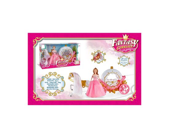 Игровой набор Mountainking Princess с каретой (6337460)