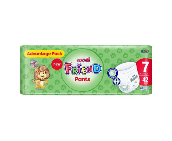 Підгузки GOO.N Friend Трусики 18-30 кг Розмір 7 42 шт (F1010117-007)