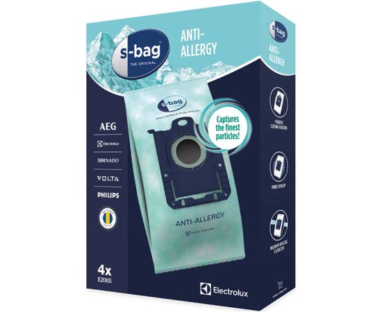 Мешок для пылесоса Electrolux E206S, изображение 2 Мешок для пылесоса Electrolux E206S, изображение 2
