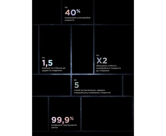 Стекло защитное Armorstandart Supreme Plus Black Icon Apple iPhone 16 Plus (ARM81396), изображение 4