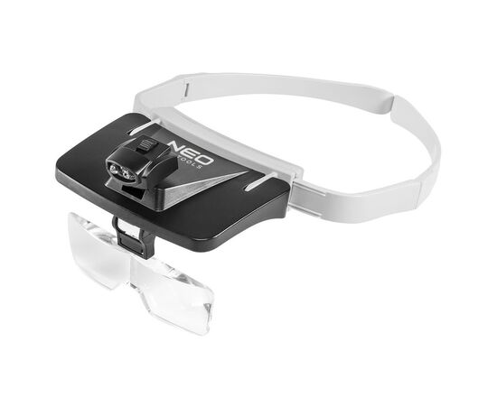 Увеличительное стекло Neo Tools линзы с набором диоптрий 1x, 1.5x, 2x, 2.5x, 3.5x (06-130)
