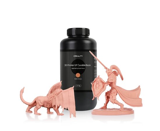 Фотополімерна смола Creality Resin, High Fidelity Model, 1кг, orange (3302020093)