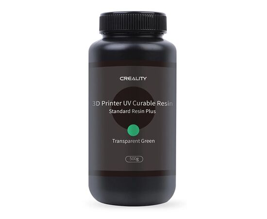 Фотополимерная смола Creality Resin, LCD Standard Plus 500г, green, transparent (3302020084), изображение 2 Фотополимерная смола Creality Resin, LCD Standard Plus 500г, green, transparent (3302020084), изображение 2