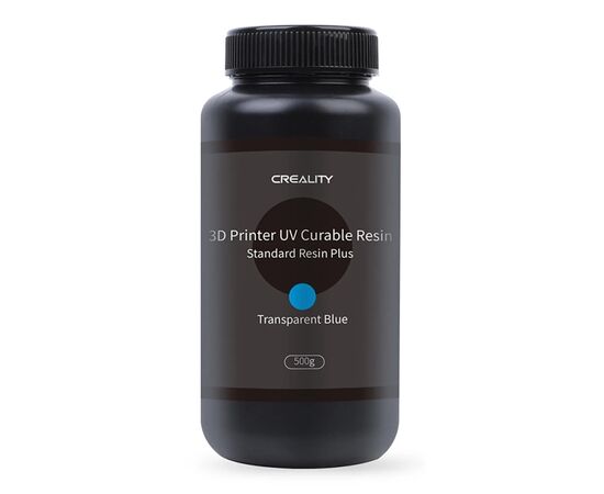 Фотополимерная смола Creality Resin, LCD Standard Plus 500г, blue, transparent (3302020083), изображение 2 Фотополимерная смола Creality Resin, LCD Standard Plus 500г, blue, transparent (3302020083), изображение 2