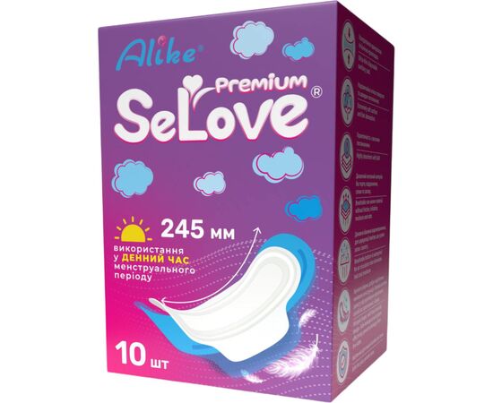 Гігієнічні прокладки SeLove 245 мм 10 шт. (4820209800265)