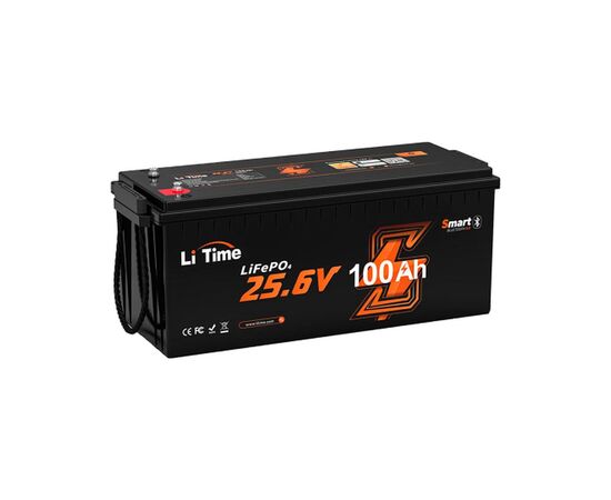 Батарея LiFePo4 Litime 24V-100Ah Bluetooth, 2560Wh (Litime-24V100Ah-BT)