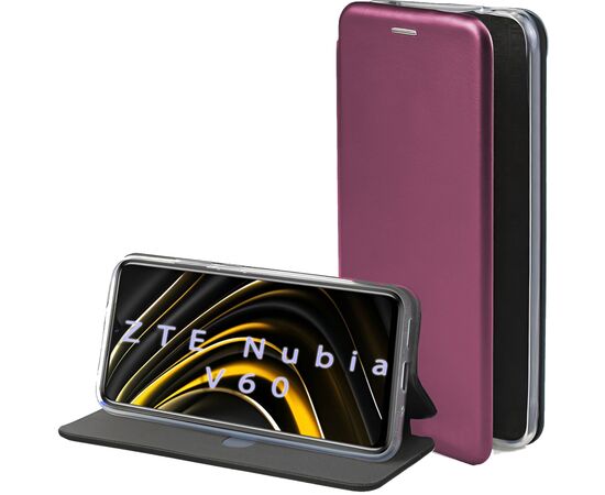Чехол для мобильного телефона BeCover Exclusive ZTE Nubia V60 Red Wine (712191), изображение 5