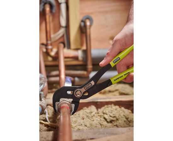 Ключ Ryobi переставной RHPBP300, 300мм, Cr-V, фиксация рабочего диапазона (5132006060), изображение 2 Ключ Ryobi переставной RHPBP300, 300мм, Cr-V, фиксация рабочего диапазона (5132006060), изображение 2