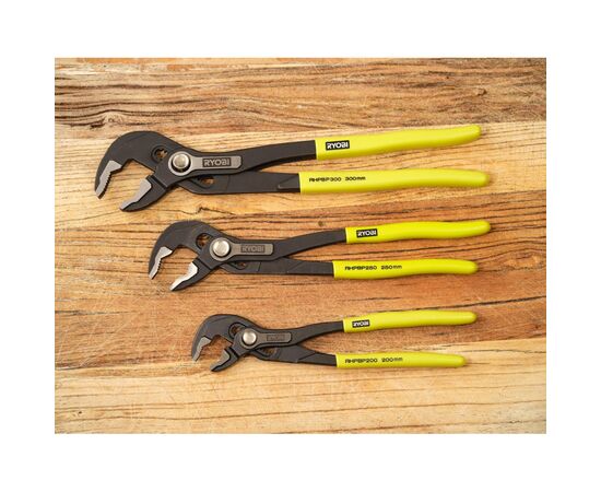 Ключ Ryobi переставной RHPBP300, 300мм, Cr-V, фиксация рабочего диапазона (5132006060), изображение 4 Ключ Ryobi переставной RHPBP300, 300мм, Cr-V, фиксация рабочего диапазона (5132006060), изображение 4