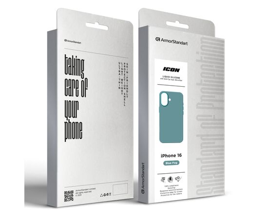 Чохол до мобільного телефона Armorstandart ICON2 Case Apple iPhone 16 Blue Fog (ARM79629), зображення 2