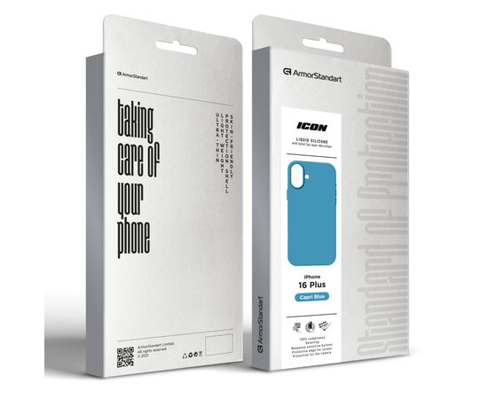 Чохол до мобільного телефона Armorstandart ICON2 Case Apple iPhone 16 Plus Capri Blue (ARM79633), зображення 2
