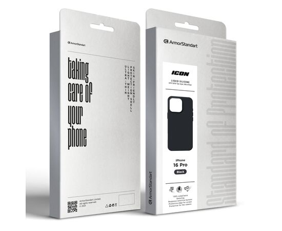 Чохол до мобільного телефона Armorstandart ICON2 Case Apple iPhone 16 Pro Black (ARM78631), зображення 2