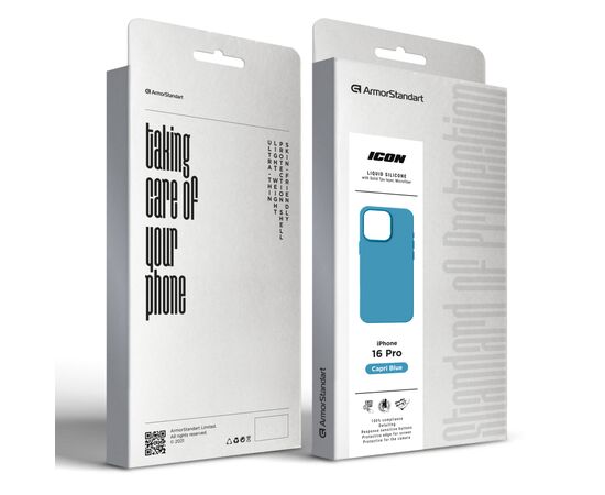 Чехол для мобильного телефона Armorstandart ICON2 Case Apple iPhone 16 Pro Capri Blue (ARM79638), изображение 2
