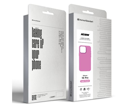 Чохол до мобільного телефона Armorstandart ICON2 Case Apple iPhone 16 Pro Light Purple (ARM79637), зображення 2