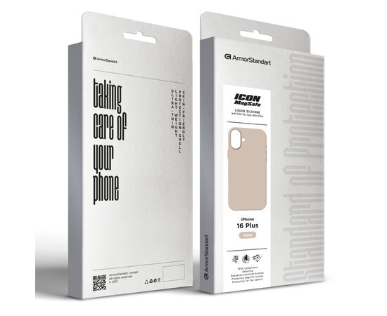 Чехол для мобильного телефона Armorstandart ICON2 MagSafe Apple iPhone 16 Plus Ivory (ARM80185), изображение 2