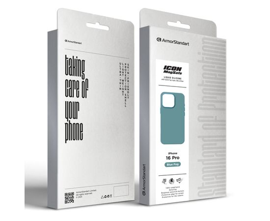 Чохол до мобільного телефона Armorstandart ICON2 MagSafe Apple iPhone 16 Pro Blue Fog (ARM80194), зображення 2