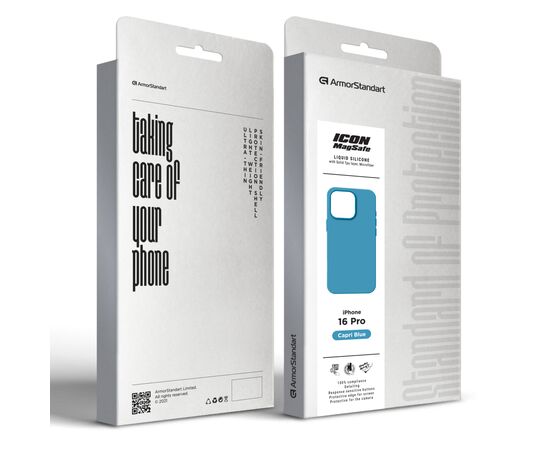 Чохол до мобільного телефона Armorstandart ICON2 MagSafe Apple iPhone 16 Pro Capri Blue (ARM80193), зображення 2