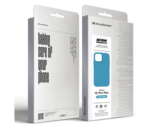 Чехол для мобильного телефона Armorstandart ICON2 MagSafe Apple iPhone 16 Pro Max Capri Blue (ARM80198), изображение 2