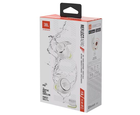 Наушники JBL Reflect Aero TWS White (JBLREFLECTAEROWHT), изображение 10 Наушники JBL Reflect Aero TWS White (JBLREFLECTAEROWHT), изображение 10