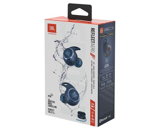 Наушники JBL Reflect Aero TWS Blue (JBLREFLECTAEROBLU), изображение 10 Наушники JBL Reflect Aero TWS Blue (JBLREFLECTAEROBLU), изображение 10
