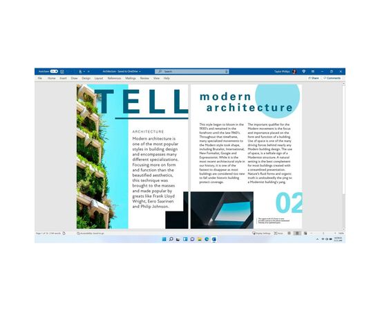Офисное приложение Microsoft 365 Personal 32/64 AllLngSub PKLic 15 місяців Online Конверт (QQ2-01237-ESD), изображение 7 Офисное приложение Microsoft 365 Personal 32/64 AllLngSub PKLic 15 місяців Online Конверт (QQ2-01237-ESD), изображение 7
