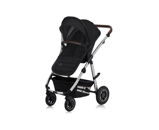 Коляска Lionelo 3 в 1 Amber 3 Black Silver (LO-AMBER BLACK SILVER (3in1)), зображення 3 Коляска Lionelo 3 в 1 Amber 3 Black Silver (LO-AMBER BLACK SILVER (3in1)), зображення 3