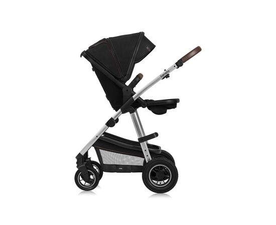 Коляска Lionelo 3 в 1 Amber 3 Black Silver (LO-AMBER BLACK SILVER (3in1)), зображення 8 Коляска Lionelo 3 в 1 Amber 3 Black Silver (LO-AMBER BLACK SILVER (3in1)), зображення 8
