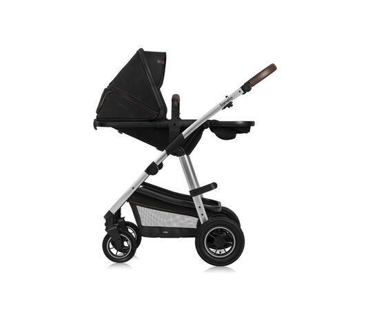 Коляска Lionelo 3 в 1 Amber 3 Black Silver (LO-AMBER BLACK SILVER (3in1)), зображення 9 Коляска Lionelo 3 в 1 Amber 3 Black Silver (LO-AMBER BLACK SILVER (3in1)), зображення 9
