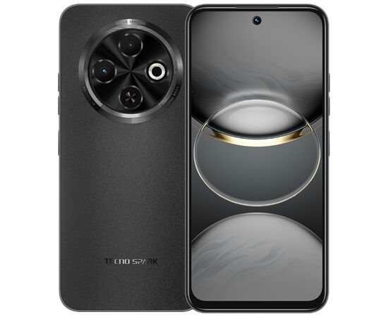 Мобільний телефон Tecno Spark 30C 6/128GB Orbit Black (4894947051753)