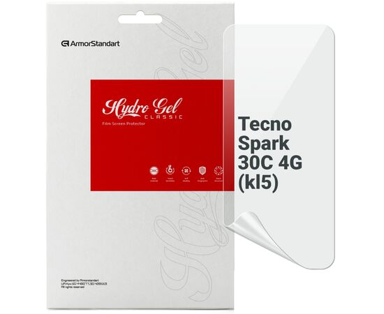 Плівка захисна Armorstandart Tecno Spark 30C 4G (kl5) (ARM81153)