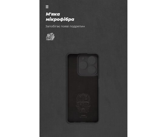 Чохол до мобільного телефона Armorstandart ICON Realme C63 4G / C61 4G Camera cover Black (ARM78459), зображення 4