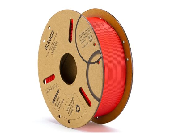 Пластик для 3D-принтера ELEGOO PLA 1кг, 1.75мм, red (50.203.0043)