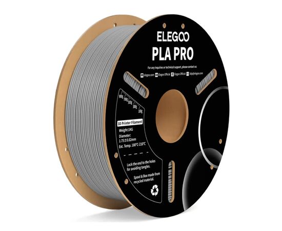 Пластик для 3D-принтера ELEGOO PLA PRO 1кг, 1.75мм, gray (50.203.0195)