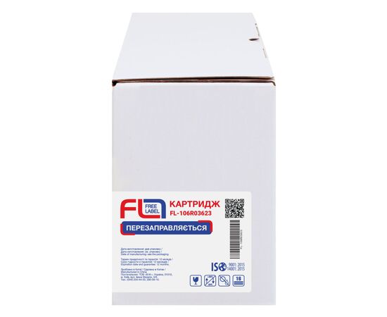 Тонер-картридж FREE Label Xerox 106R03623 (FL-106R03623), изображение 3 Тонер-картридж FREE Label Xerox 106R03623 (FL-106R03623), изображение 3